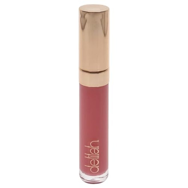 delilah - Ultimate Shine Lip Gloss - Amalie - Long Lasting, Hydrating, Non-Sticky & Moisturizing Vegan Formula - Vitamin E - Paraben Free - Cruelty Free - Glossy Finish - 0.22 Oz