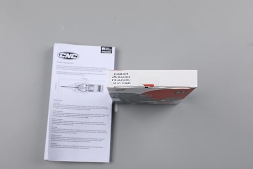 CNC Tattoo Cartridges Needles with Membrane 5Pcs Disposable Tattoo Needles Mixed Sizes 1003RL,1209RS,1215RM,1209RL,1007RLT EN04-SYZ