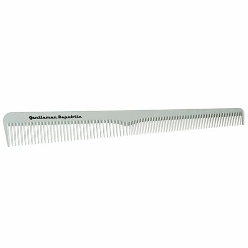 Gentlemen Republic Taper Comb for Fades, Blending and Men Hair Cuts – Soft Round Tips, Soft Touch, Strong Teeth with Strong Body – Made for Barbers, at-home Grooming and Styling