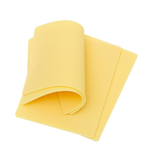 3MM Blank Tattoo Practice Skin,New Star Tattoo 12Pcs Double Sides Thick Fake Skin Tattoo Practice 8¡¿6 in Soft Practice Skin for Beginners and Experienced Artists Microblading Tattoo Supplies, Beige
