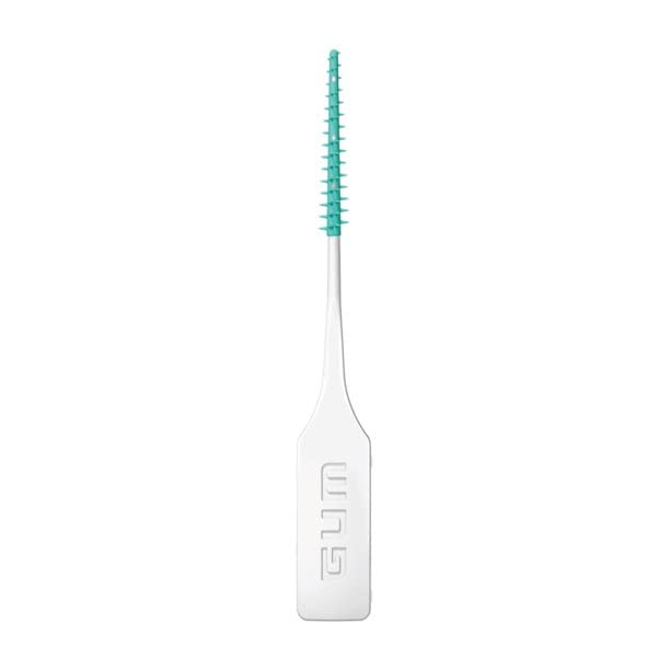 GUM Soft-Picks Original,Easy to Use Dental Picks for Teeth Cleaning and Gum Health, Disposable Interdental Brushes with Convenient Carry Case, Dentist Recommended Dental Picks, 100ct (6pk)