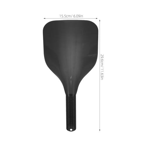 NOLITOY Plastic Hairdressing Face-shield, Reusable Hairspray Protector Mask, Black