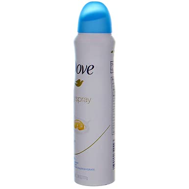 Dove Dry Spray Antiperspirant, Nourished Beauty 3.80 oz (Pack of 3)