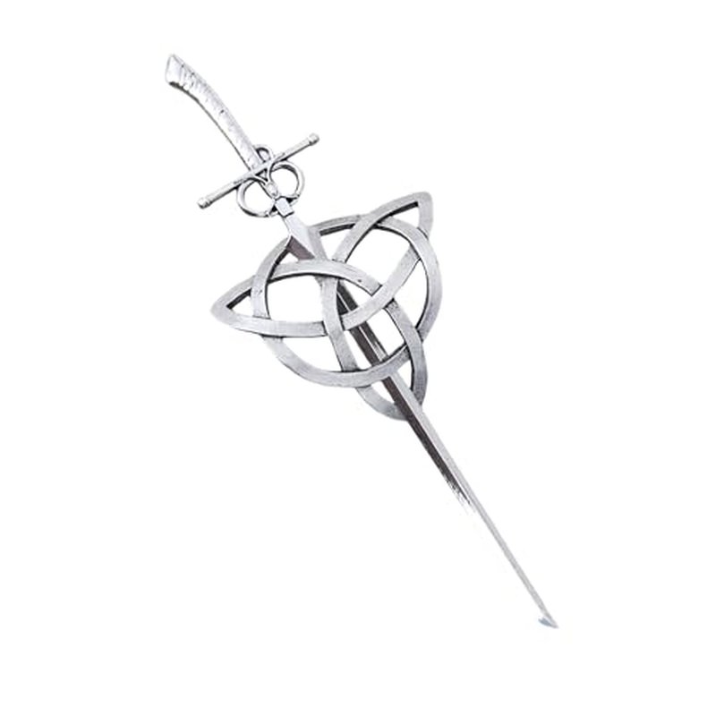 Weapon Hairpin Chinese Hair Sticks for Women – Hair Chopsticks Accessories (celtic knot and sword)