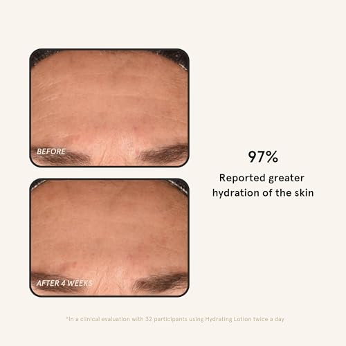 Barefaced Hydrating Lotion 1.7 Fl Oz - Oil Free, Lightweight Moisturizer with Niacinamide, Hyaluronic Acid & Ceramides - Anti-Aging, Calms Redness, and Improves Skin