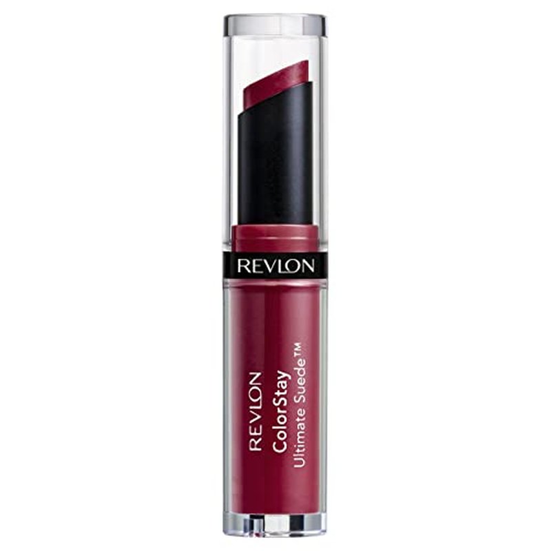 REVLON ColorStay Ultimate Suede Lipstick, Longwear Soft, UltraHydrating HighImpact Lip Color, Formulated with Vitamin E, Couture (075), 0.09 oz