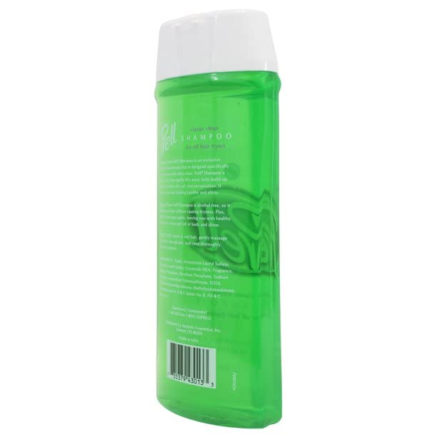 Prell Shampoo, Classic Clean 13.5 Fluid Ounce, 5 Count.