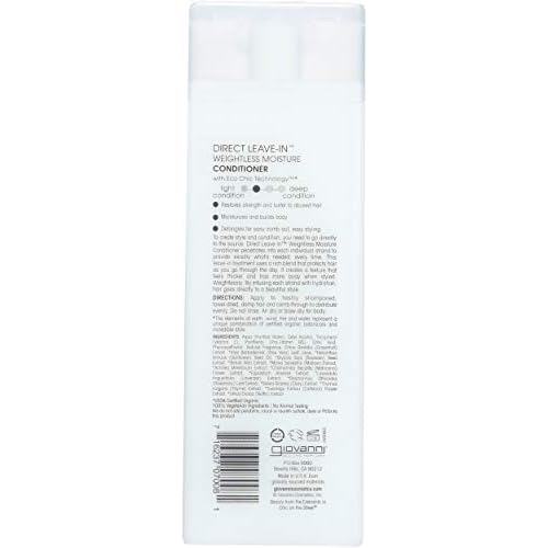 Giovanni Direct Leave-in Conditioner, 8.5 Ounce - 6 per case.