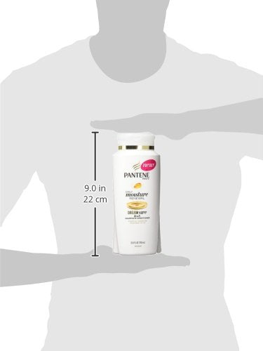 Pantene Pro-V Daily Moisture Renewal 2-in-1 Shampoo and Conditioner, 25.4 Fluid Ounce