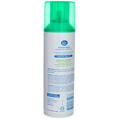 White Rain Hairspray Extra Hold Unscented, 7 oz (Pack of 8), Aerosol Hairspray for Women & Men, Humidity Resistant, Fragrance-Free, Non-Sticky, Finishing Hair Spray Extra Hold for All Hair Types