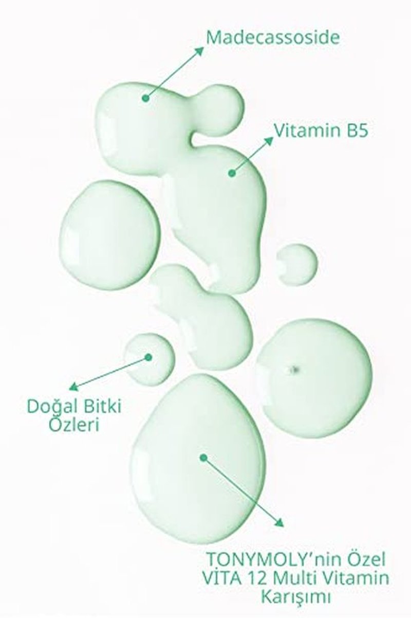 TONYMOLY Vital Vita 12 Calming Ampoule, 1 Fl Oz
