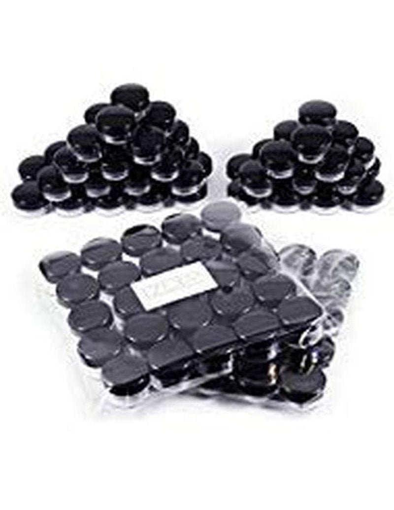 ZEJIA 3 Gram Sample Containers with Lids, 100 Count Tiny Sample Jars, 3ML Makeup Cosmetic Containers for Lip Balms, Lotion, Powder, Beauty Products(Black Lids)