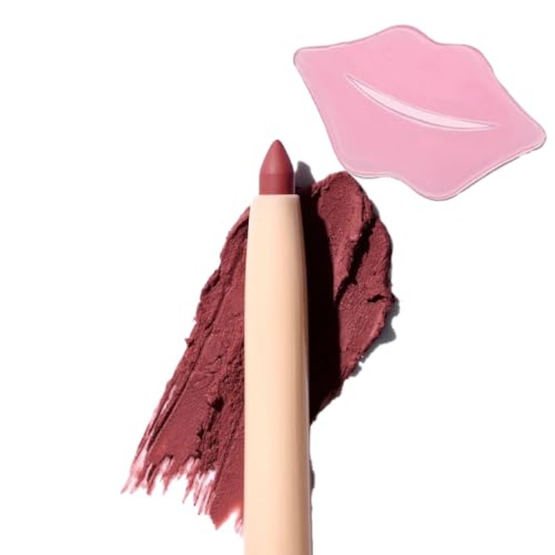 Glam Lux Beauty Bundle Beauty Creations Nude X Lip Liner Creamy Last All Day Flawless Application, Waterproof, Retractable Shaping & Sculpting, w/Collagen Lip Mask (Next Level, 1 Count)