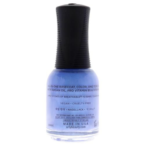 Orly Breathable Treatment Plus Color - 2060033 You Had Me At Hydrangea Nail Polish Women 0.6 oz