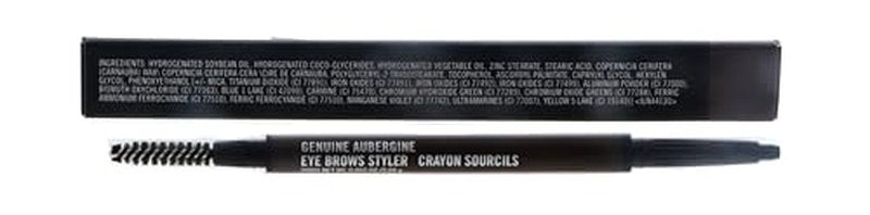 M.A.C. Eye Brows Styler - Genuine Aubergine (Deep rich blackened brown)