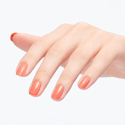 OPI Powder Perfection Flex on the Beach | Opaque Orange Orange Crème Nail Dipping Powder | Summer Make the Rules Collection