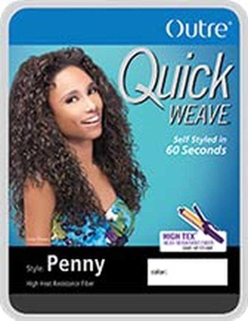 Outre Quick Weave Synthetic Half Wig - Penny-DR425