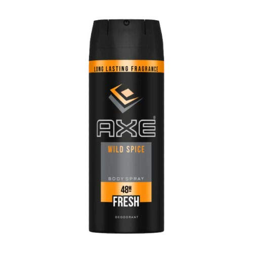 6 Pack Axe Wild Spice Mens Deodorant Body Spray, 150ml (5.07 oz)