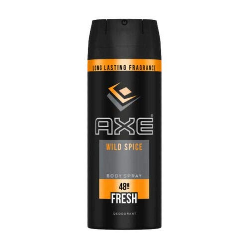 6 Pack Axe Wild Spice Mens Deodorant Body Spray, 150ml (5.07 oz)