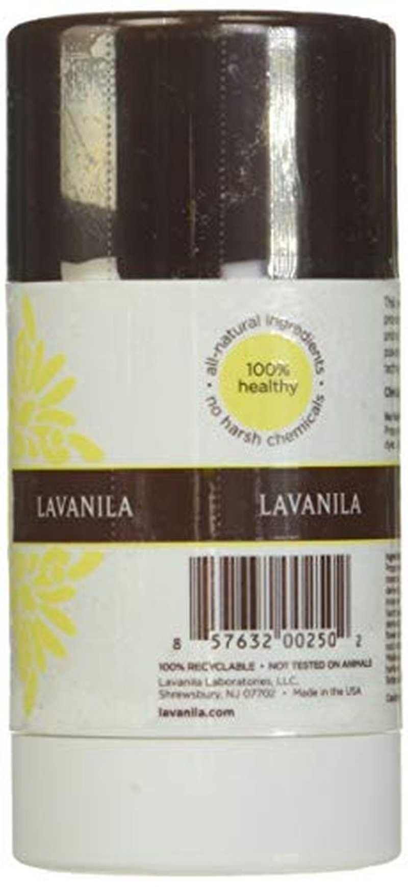 Lavanila The Healthy Deodorant, Fresh Vanilla Lemon, 2 Fluid Ounce