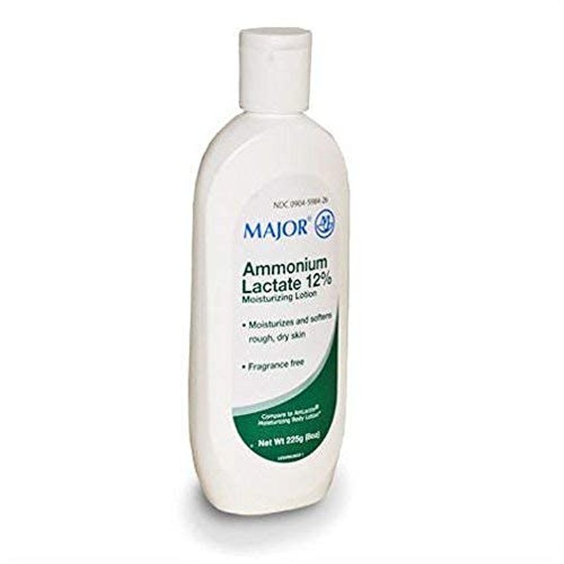 Ammonium Lactate 12% - Moisturizing Lotion for Dry Skin | 8oz, Pack of 2