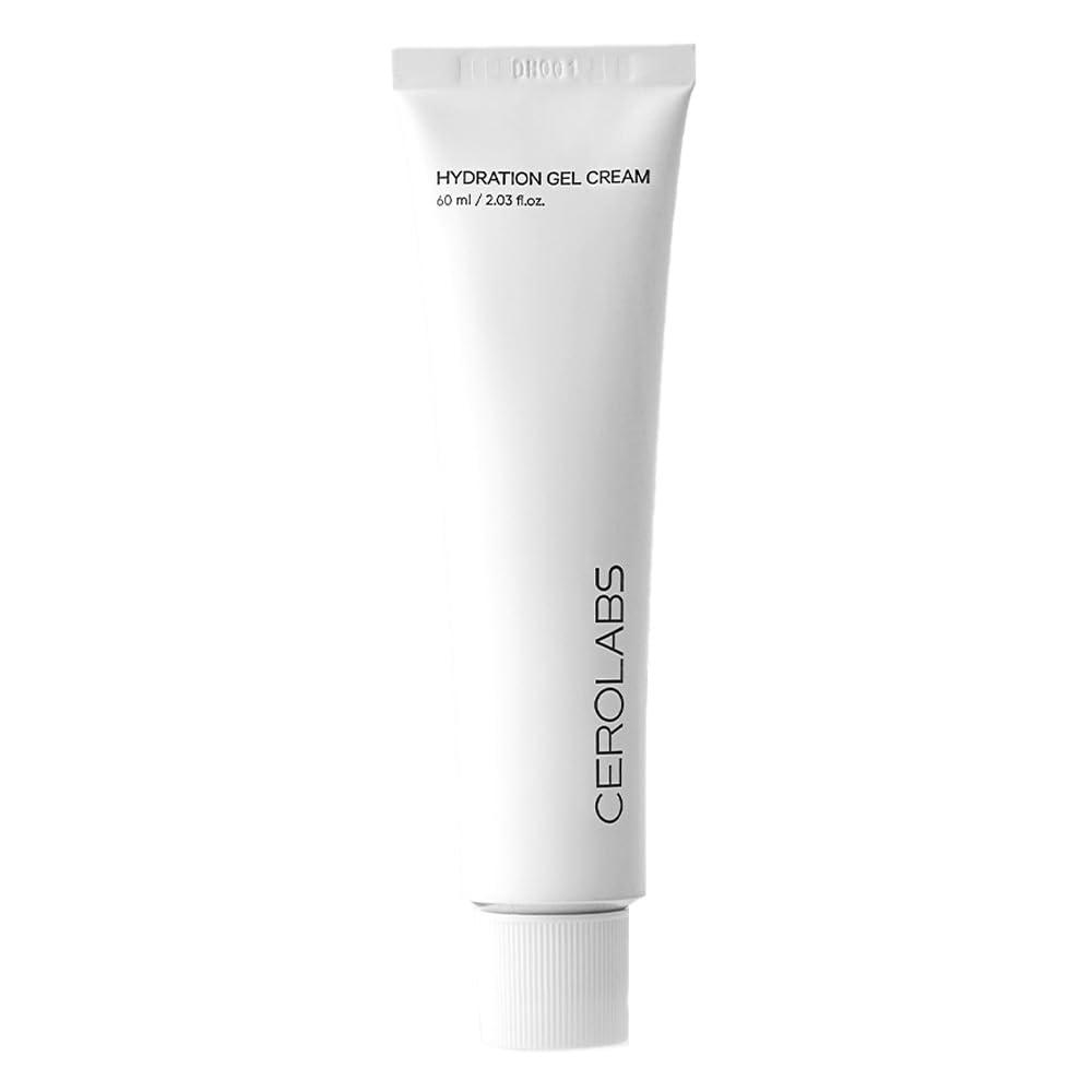 Cerolabs Made in Korea Hydration Gel Cream 60ml (2.03 fl oz), Lightweight Hydrating Face Moisturizer, Refreshing Gel Cream | Provides Hydration with Refreshed Skin