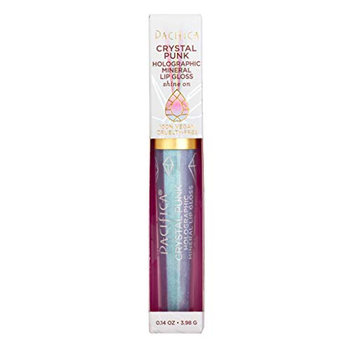 Pacifica Cosmos crystal punk holographic mineral lip glos