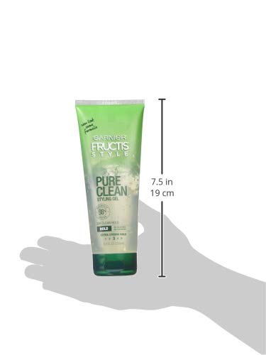 Garnier Fructis Style Pure Clean Styling Gel, 6.80 Oz ( Pack of 6)