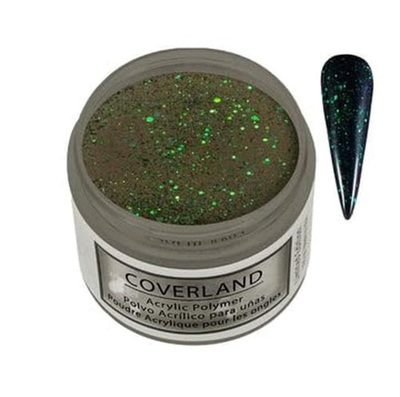 Tones Coverland Acrylic Nail Powder "Cat Eye" - Limited Edition Acrylic Powder for Nail Design, Sculpting, and Masking Nail Bed Imperfections - Professional Acrylic Nail Supplies - (1.5 Oz)