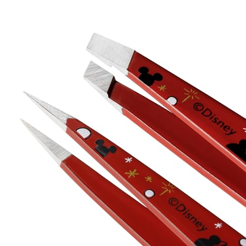 Tweezerman Magic All Around Petite Point and Slant Set - Eyebrow for Women and Men Set