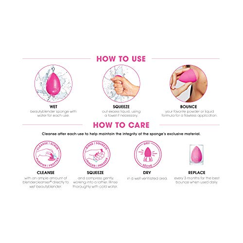 Beautyblender® | Original Pink + Pro Black Beauty Blender Duo + Full-Sized Blendercleanser® Liquid Lavender Makeup Sponge & Brush Cleanser, 3-Piece Bundle, Made in USA, Vegan, Cruelty-Free, 3 oz