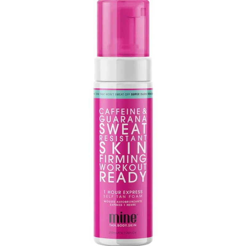 Minetan Self Tan Foam - 1 Hour Express Tanning Mousse for Subtle Bronze Glow | Vegan & Paraben Free, 6.7 Fl Oz