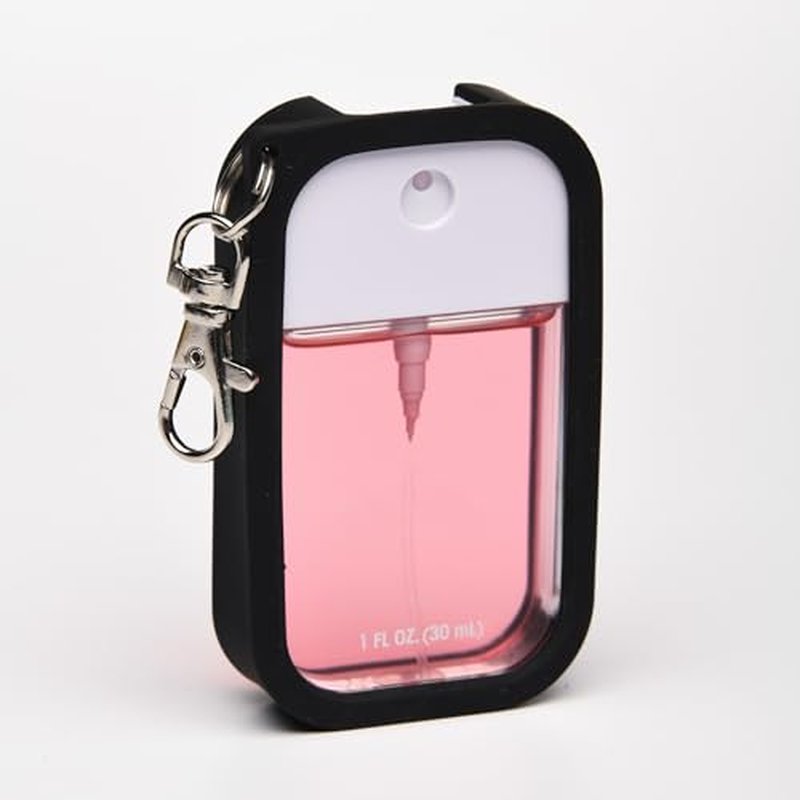 Silicone Case Compatible with Touchland Hand Sanitizer Spray, Power Mist and Glow Mist 1 fl oz - Rosewater *Spray Not Included*