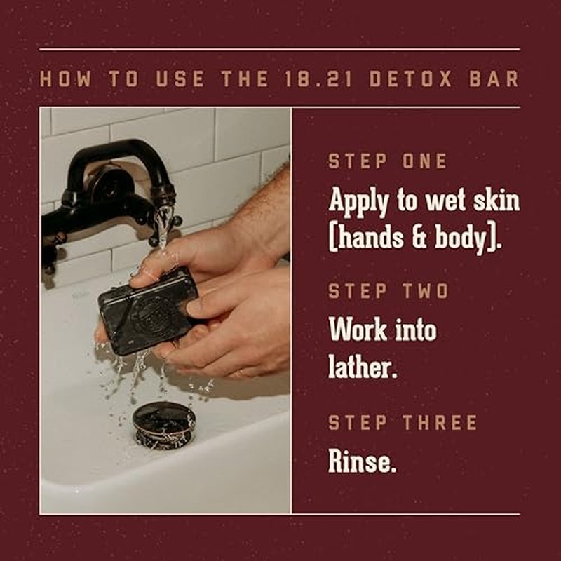 18.21 Man Made Detox Bar