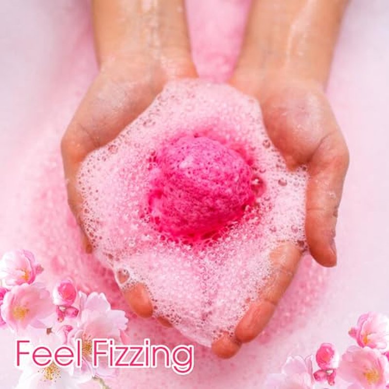 Bath Bombs for Women Gift Set Organic Bath Bombs Home SPA Bubble Bath Bombs for Relaxing Birthday Gift for Her, Wife, Mother