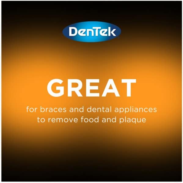 Dentek Slim Brush 32 Count Deep Clean Tight Teeth (6 Pack)