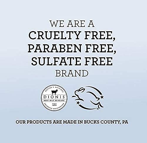 Dionis - Goat Milk Skincare White Jasmine & Shea Scented Hand & Body Cream (3.3 oz) - Made in the USA - Cruelty-free and Paraben-free