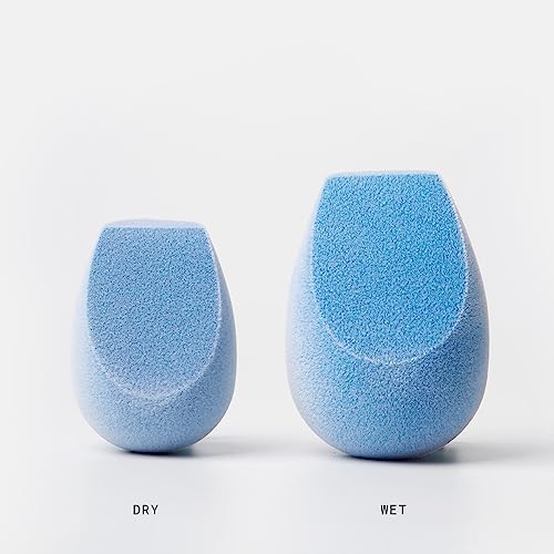 JUNO & Co. Microfiber Sponge, Latex-Free, Dual Layer Technology, Flawless Makeup Blender for Foundations, Powders and Creams (Microfiber 4Ever Sponge Bundle)