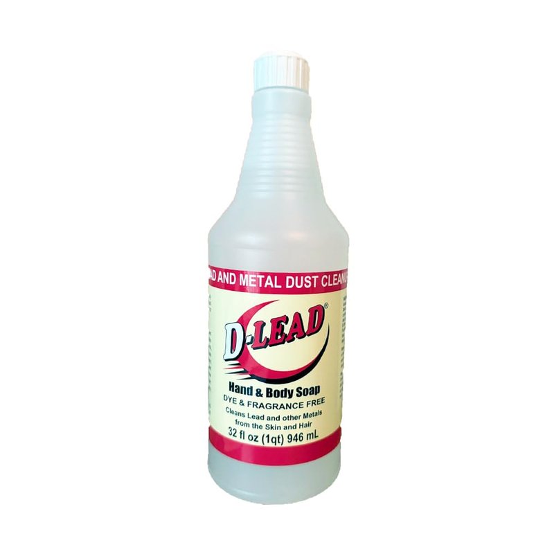 Cleaner's Cart D-Lead Dye & Fragrance Free Hand and Body Soap, 32 oz