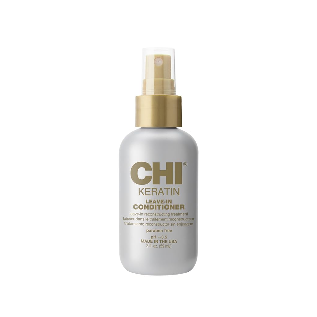 CHI Keratin Reconstructing Shampoo, Delivers Healthier Hair, Adds Shine & Helps Prevent Future Breakage, Sulfate, Paraben, & Cruelty-Free, 32 Oz