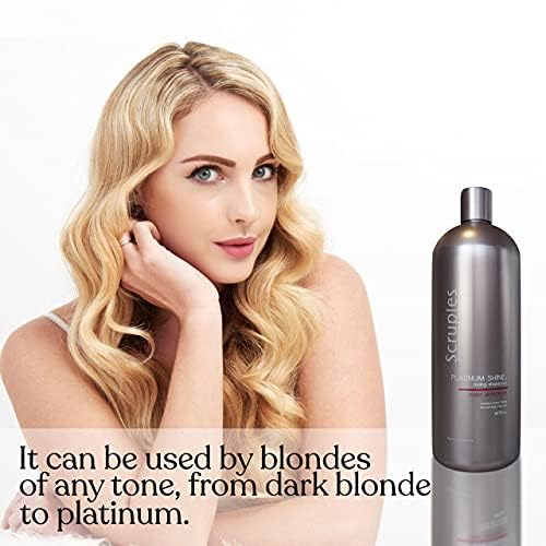 Platinum Shine Shampoo by Scruples - 8.5 oz | Nourishing Hair Care for Radiant Shine