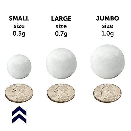 DecorRack 900 ct Small Cotton Balls, 100% Pure Natural Cotton, for Make-Up, Nail Polish Removal, Pet Care, Soft and Absorbent (Pack of 900)