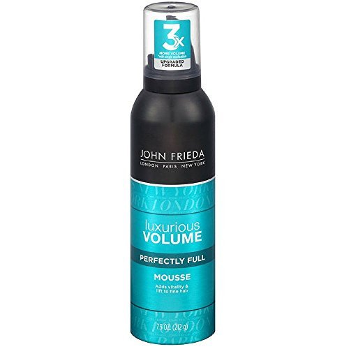 John Frieda Collection Luxurious Volume Perfectly Full Mousse, 7.5 Ounce (Pack of 3)