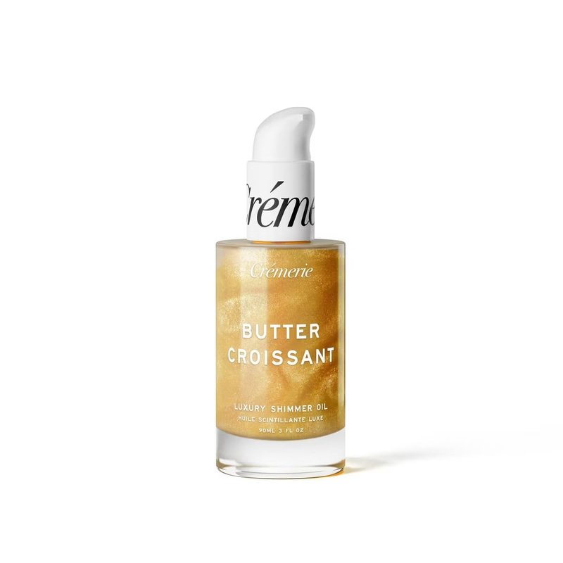 Cremerie Body Oil Butter Croissant 3 fl oz | Whole Body Oil for Normal Skin | Brightening Body Oil