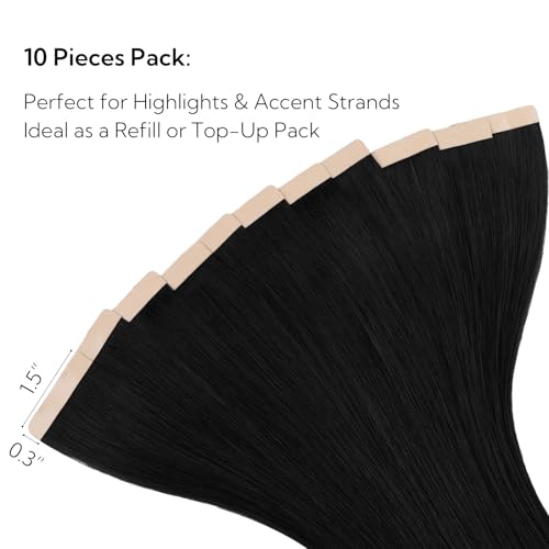 HOTBANANA Tape in Hair Extensions, 20 Inch 20pcs 50g Ombre Ash Blonde to Golden Blonde and Platinum Blonde Tape in Hair Extensions Human Hair Tape Hair Extensions Straight Remy Tape in Extensions