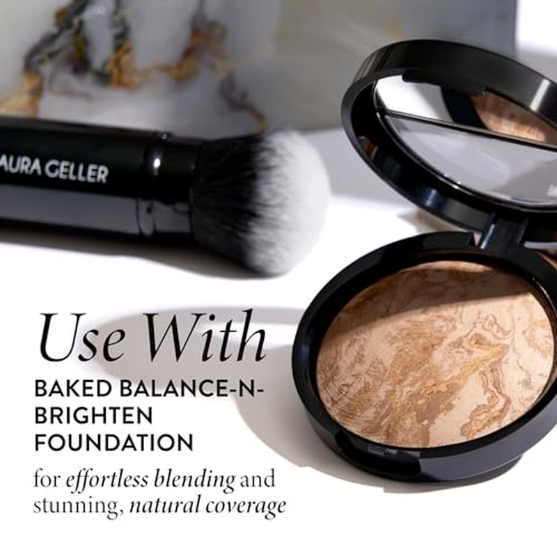 LAURA GELLER Shadow Skills 4pc Eyeshadow Professional Vegan Makeup Brush Set | Apply Eyeshadow & More