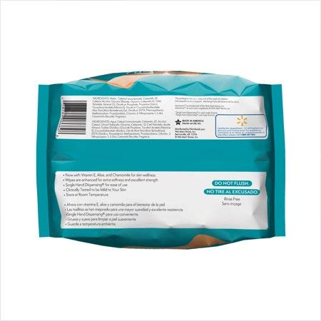 Assurance Pre-Moistened Extra Large Disposable Washcloths, 96ct (2 Packs of 96 Counts)