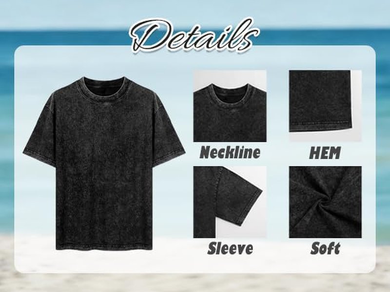 Men's Summer Graphic T-Shirts - Comfy Cotton Casual Crewneck | Short Sleeve Streetwear Tops