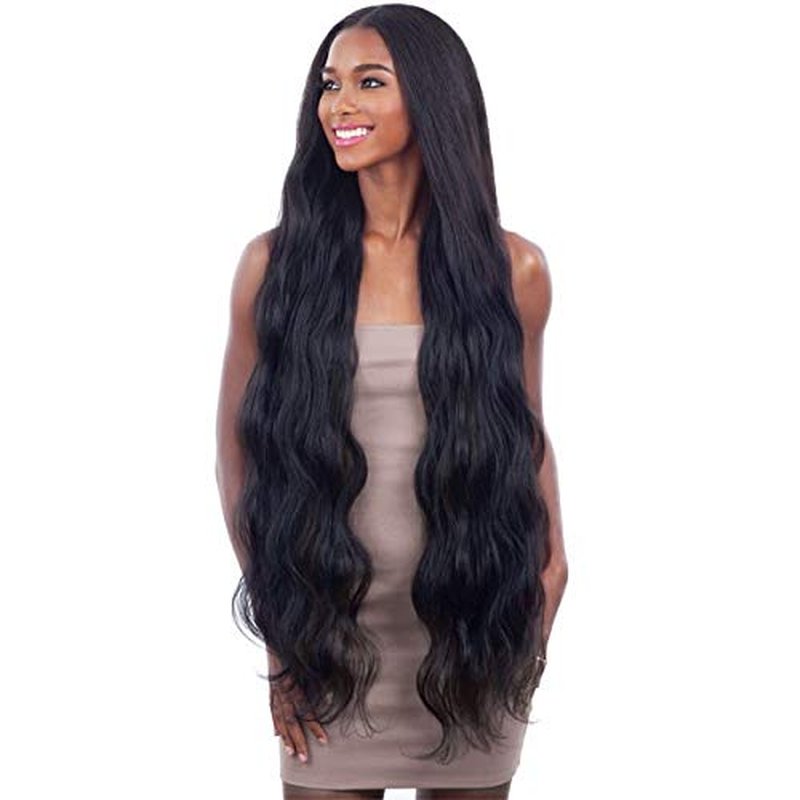 Organique Mastermix BODY WAVE 36" - Shake-N-Go Synthetic Bundle Weave (130, 1Pack)