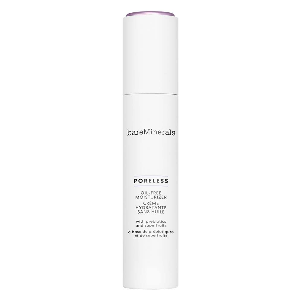 bareMinerals Poreless Oil-Free Moisturizer for Face, Lightweight Hydrating Face Cream, Minimizes Look of Pores, Ideal for Oily Skin, Vegan